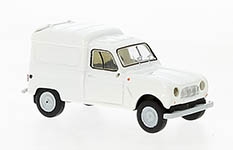 Brekina 14756 - H0 - Renault R4 Fourgonnette weiss, 1961